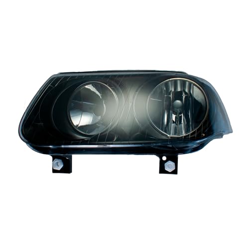 Faro Delantero Izquierdo compatible con VW Jetta Clasico 2008 2009 2010 2011 2012 2013 2014 2015 | Fondo Negro