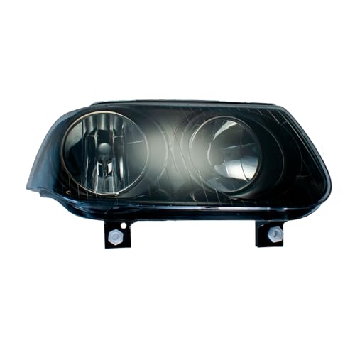 Faro Delantero Derecho compatible con VW Jetta Clasico 2008 2009 2010 2011 2012 2013 2014 2015 | Fondo Negro