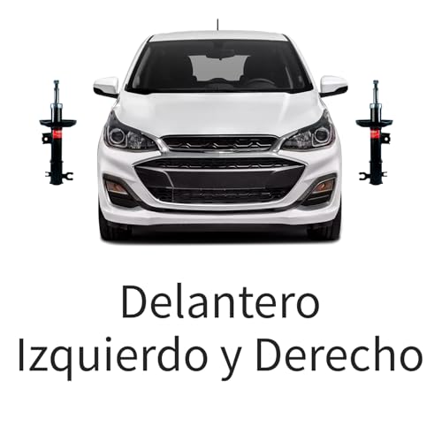 Par Amortiguadores Delanteros Compatibles con SPARK NG 1.4L 2016 2017 2018 2019 2020 2021 | Gas |