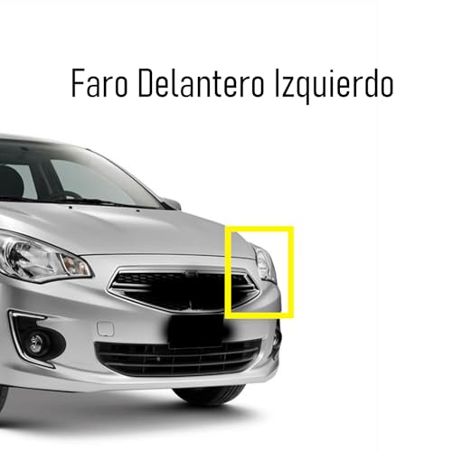 Faro Delantero Izquierdo DG Attitude 2015 2016 2017 2018 2019 2020 2021 2022 2023 2024 | Fondo Cromado